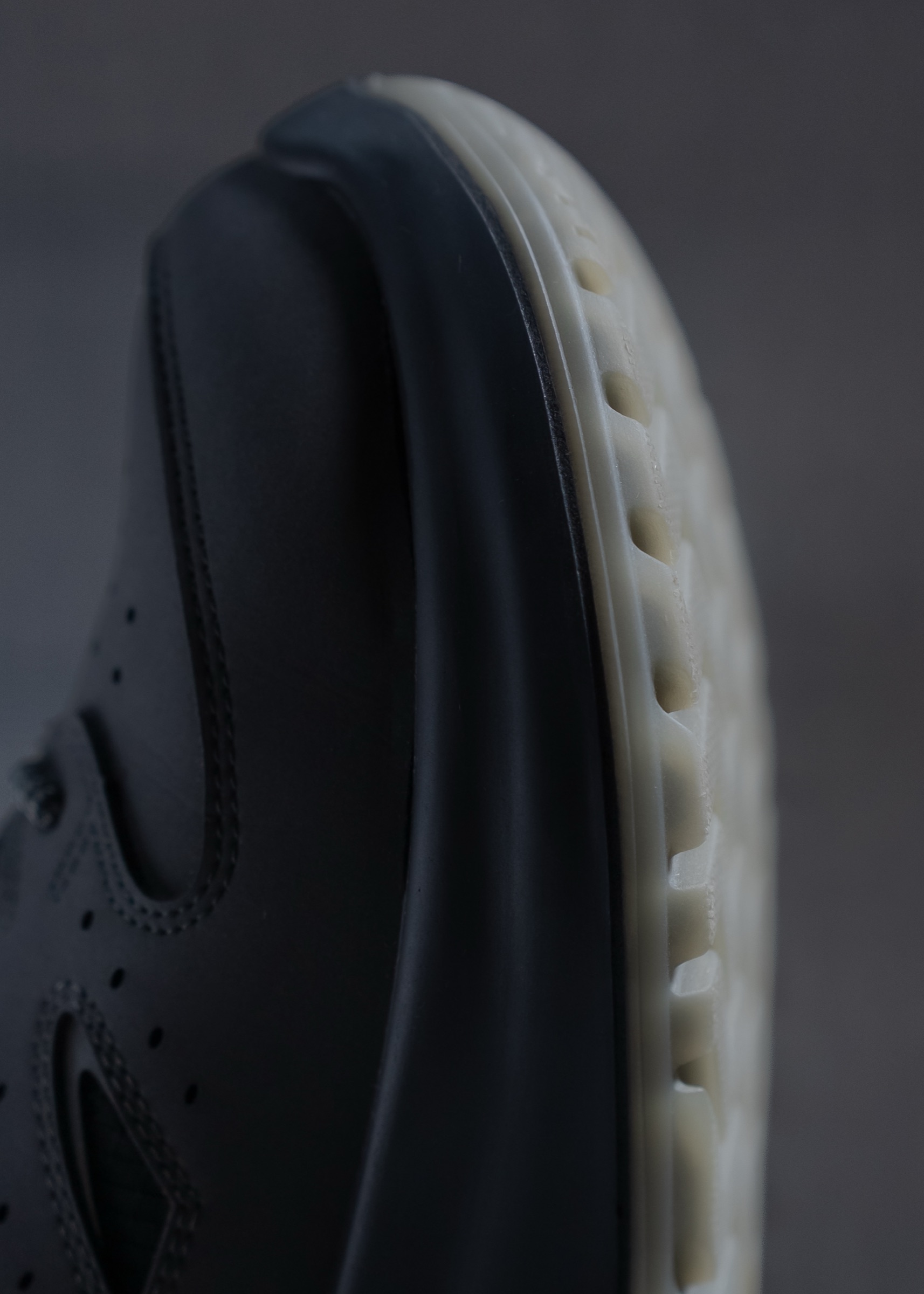 The curve of a Riverline sole, up close